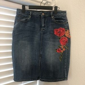 Jean skirt